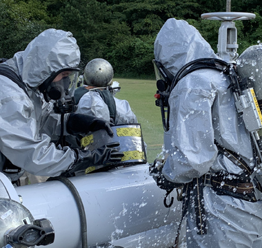 Instructor training at the Center for Domestic Preparedness campus